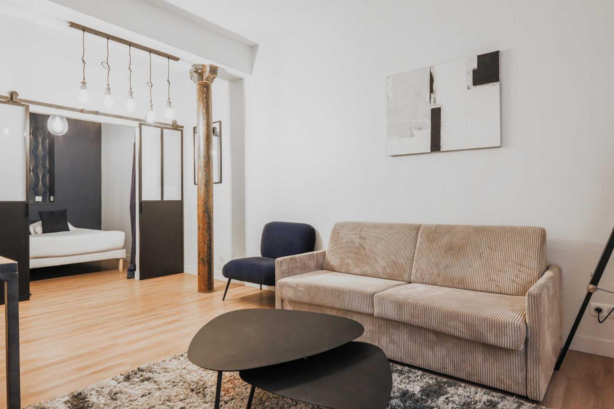 Modern Apartment 1Br- 4P Le Marais Quarter Paris Ngoại thất bức ảnh